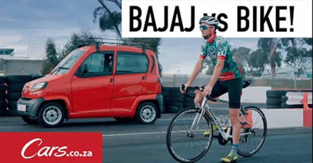 Here’s a fun drag race between Bajaj Qute and a bike – VIDEO