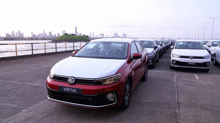 Made in India VW Virtus Export Begins, First 3000 Cars Sent to Mexico