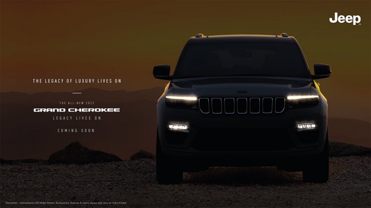 Jeep Grand Cherokee Teased For India, Launch Details Revealed