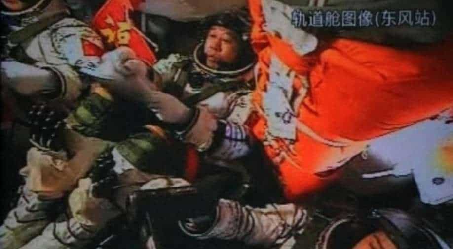 Astronauts complete their first space walk at China’s new Tiangong station
