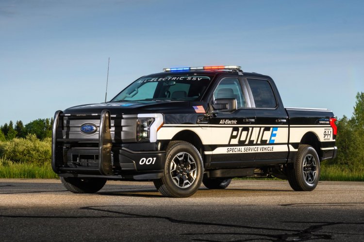Ford F-150 Lightning Pro SSV is America’s First Electric Police Pickup Truck