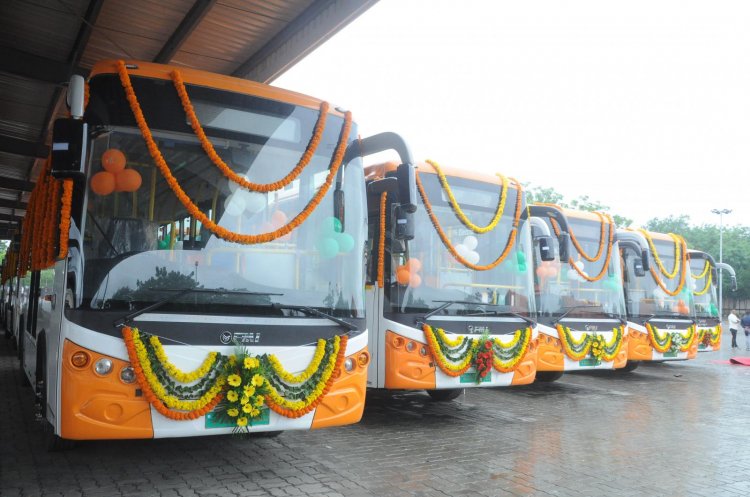 Rajkot’s First Electric Bus Depot Established by PMI Electro