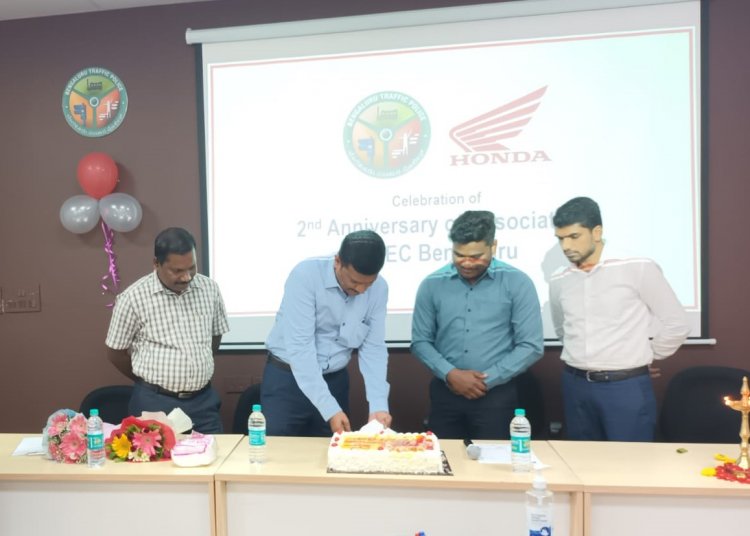 Honda & Bengaluru Traffic Police Celebrate 2nd Anniversary of SDEC
